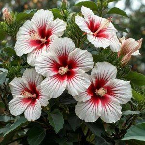 Гибискус Рэд Элеганс купить по цене от 380р. в интернет-магазине «Посадика» с доставкой почтой в в Николаевске и по всей России – [изображение №1].