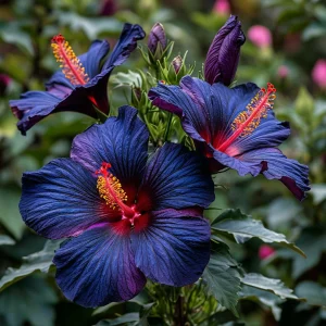 Гибискус Саншайн Кисс купить по цене от 450р. в интернет-магазине «Посадика» с доставкой почтой в в Николаевске и по всей России – [изображение №1].