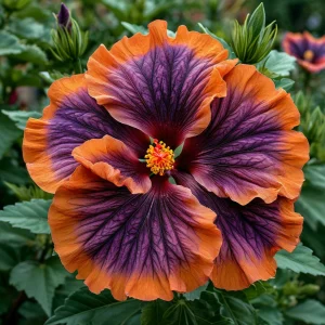 Гибискус Оранж Спел купить по цене от 285р. в интернет-магазине «Посадика» с доставкой почтой в в Николаевске и по всей России – [изображение №1].