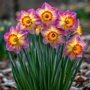 Нарцисс Файер Вотекс купить по цене от 2000р. в интернет-магазине «Посадика» с доставкой почтой в в Николаевске и по всей России – [изображение №1].